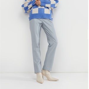 Oak and Fort slim fit vegan leather pants